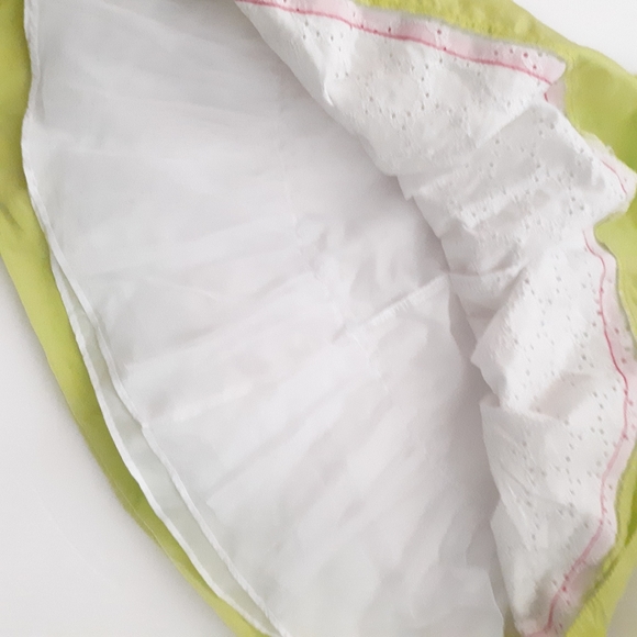 ⚡️3 FOR $25⚡️Vintage Eyelet Dress -Lime Green, Neon Pink - Picture 7 of 7